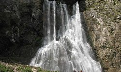 Джиппинг в Абхазии.Гегский водопад. Озеро Рица. Голубое озеро